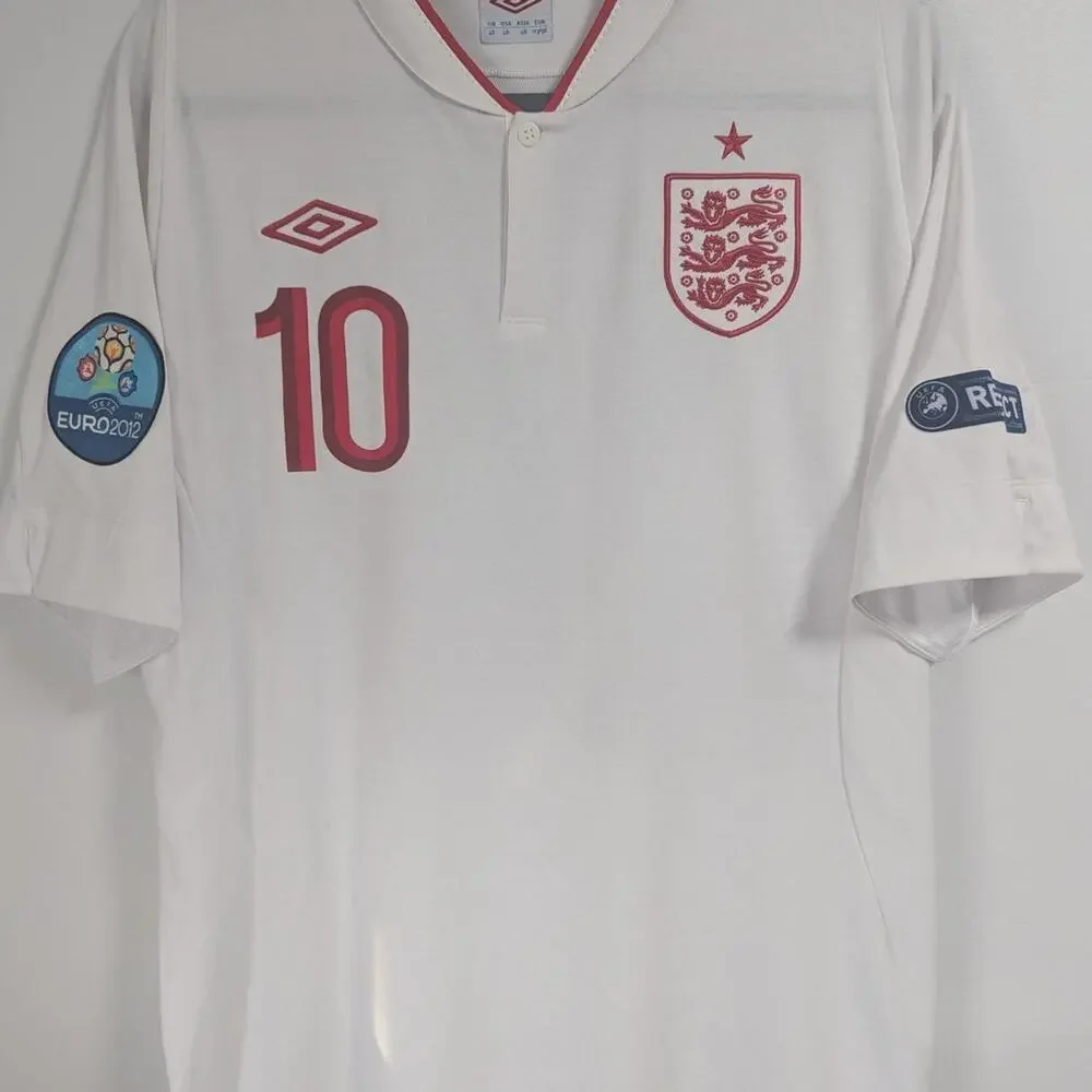England Rooney 2012 Home Jersey ⚽ Men’s XL Nike Shirt - Picture 2 of 6